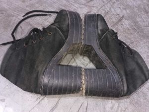 black boot