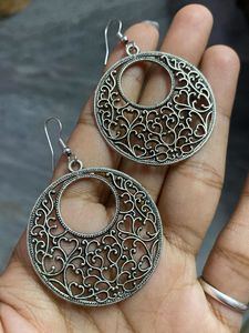Bohemian Round Filigree Earrings