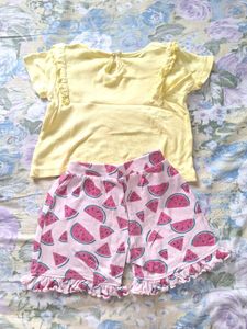 Cute Watermelon Pajama Set