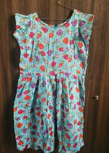 Vintage Floral Midi Dress