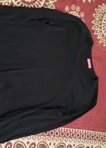 Black T-Shirt with Small Holes