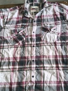 Men's Plaid Button-Down Shirt