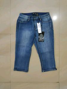 Denim Capri