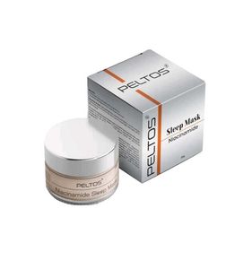 PELTOS Niacinamide Sleep Mask.