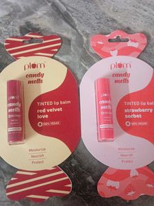 Plum Candy Melts Tinted Lip Balm Duo