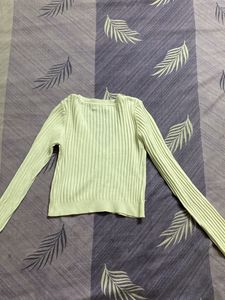 White Crop Top Nice Febric