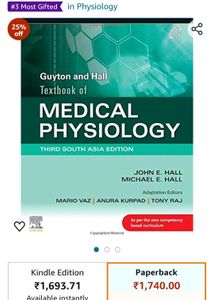 Guyton And Hall Physiology Book
