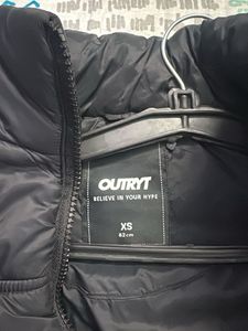 Black Puffer Vest jacket