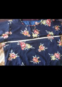 Navy Blue Top 4xl