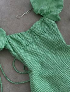 Zara - Puff Sleeves Dress