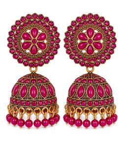 Exquisite Jhumka  karvachoth special offer