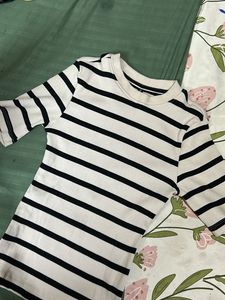 Striped Ribbed Top for winter