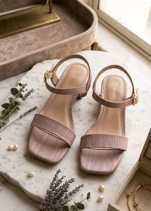 Zudio Strappy Block Heels