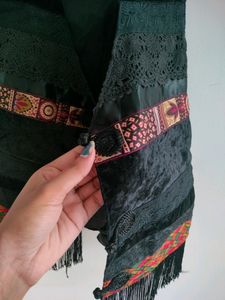 Black waistcoat
