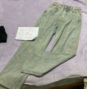 Light Wash Wide Leg Jeans long 41