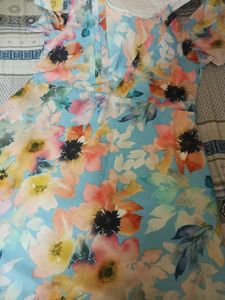 Stunning Floral Print Maxi Dress