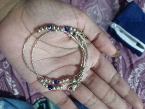 evil eye 🧿 Silver Anklet