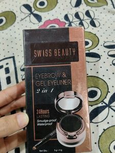 Swiss Beauty Eyebrow & Gel Eyeliner 2-in-1