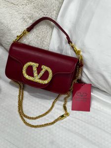 Valentino bag with Rhinestone Logo