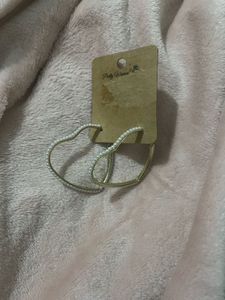 Stylish Pearl Hoop Earrings Set