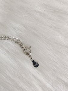 925 Silver Letter 'p' Pendant With Chain