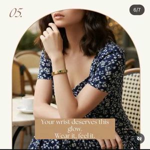Gold Tone Bangle