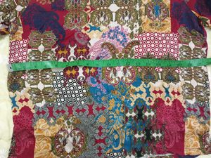 Bohemian Patchwork Print Top