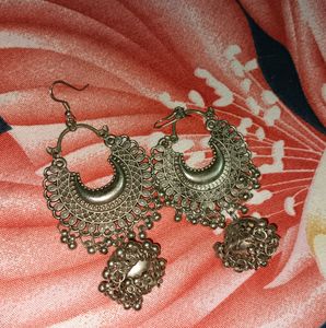 Set Of 3 Beautiful Silver Earings🤍🤍🤍