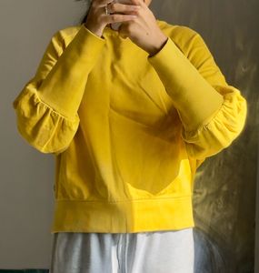 levi’s Bright Yellow Crew Neck Sweatshirt