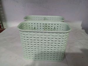 2 Pieces Wall Mount Organizer Baskets