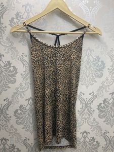 Leopard Print Camisole Top