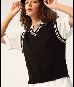 Navy Blue Sweater Vest
