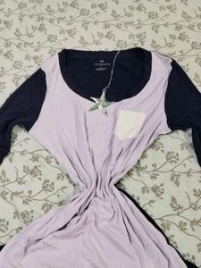 Casual Long Sleeve Tunic Top