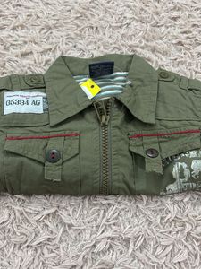 Baby Boy's Olive Green Jacket