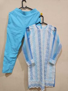 💙Chikankari Suit Set ✨