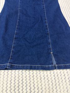 Sleeveless Denim Mini Dress