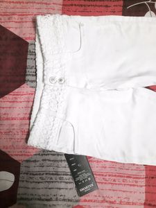 🆕️Korean White Denim Jeans