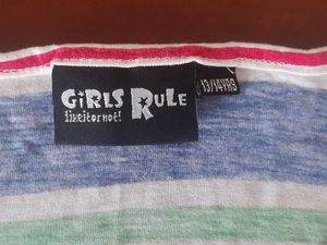 Striped Sleeveless Button-Up Tie-Front Top