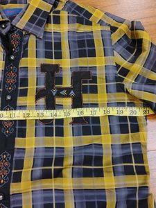 Stylish Plaid Short Sleeve Shirt