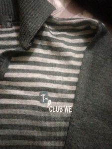 Striped Pullover Sweater