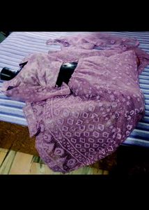 Stunning Lavender Embroidered Lehenga Choli