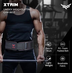 Xtrim Unisex Weightlifting Gym Belt