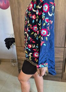 Handwork High Low Short Jacket