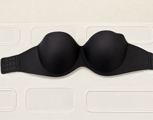 Black Strapless Bra