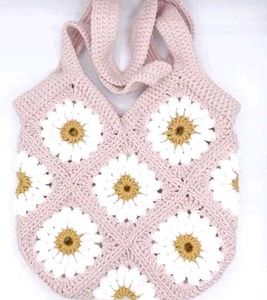 crochet handbag