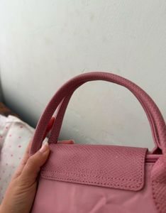 Pink Longchamp Le Pliage Bag(₹4500)