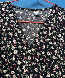 Floral Ruffel Dress
