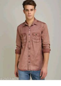Stylish Textured Casual Shirt