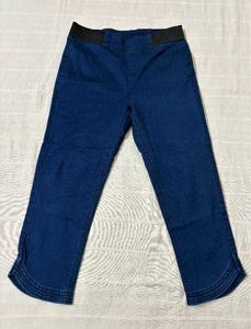 Blue Slim Fit Pants