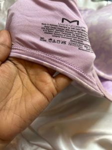 Lavender Floral Bra